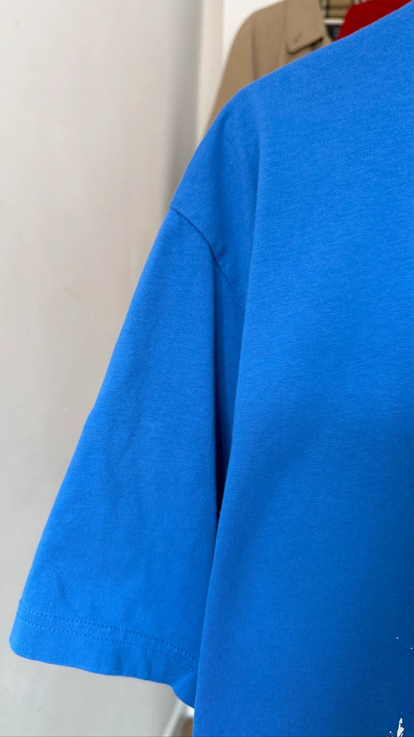 Camiseta Jordan azul com logo Jumpman – tamanho G – photo 4